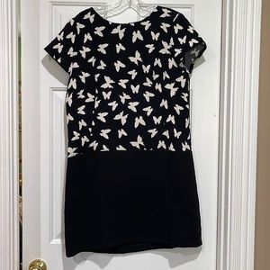 Adorable dress with butterfly print